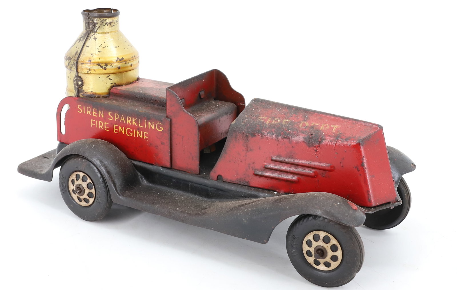 VINTAGE FIRE TRUCK FRICTION TOY (1 of 6)
