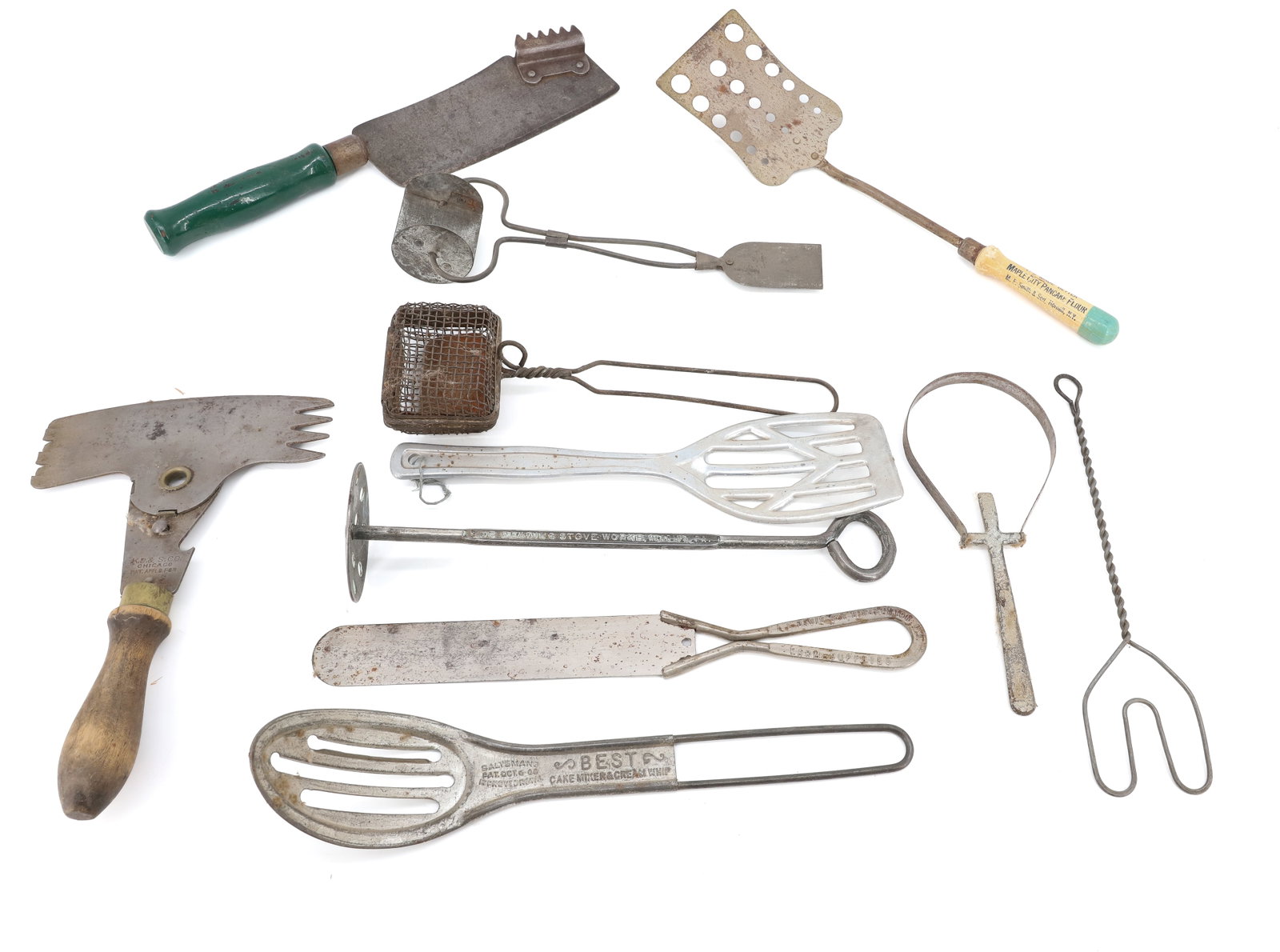 LOT OF KITCHEN UTENSILS, SOME ADVERTISING (1 of 4)