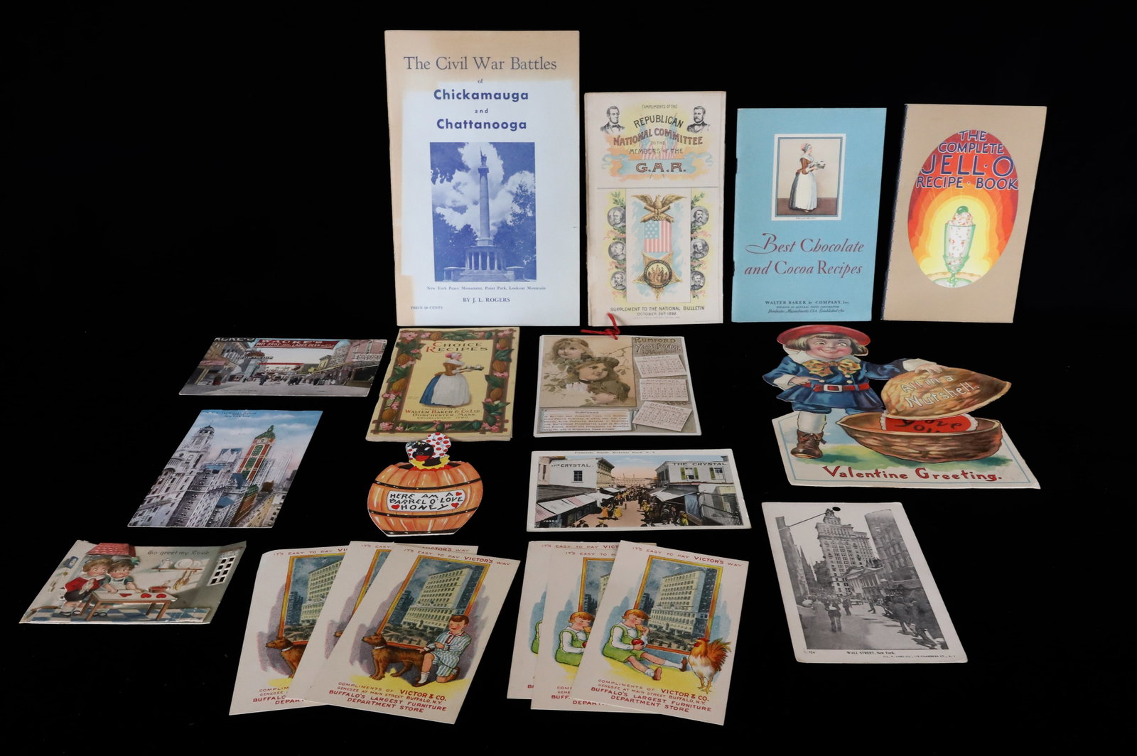 LOT OF VINTAGE PAPER GOODS (1 of 3)