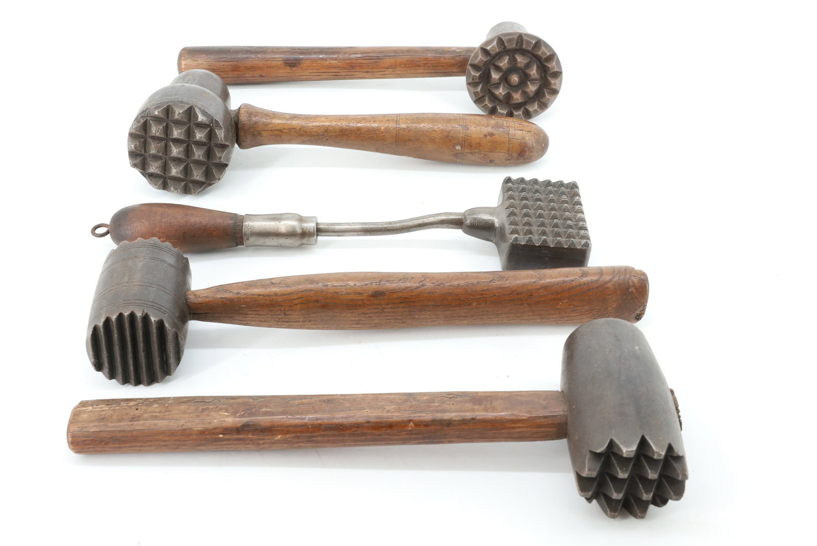 LOT OF ANTIQUE MEAT TENDERIZERS (1 of 3)