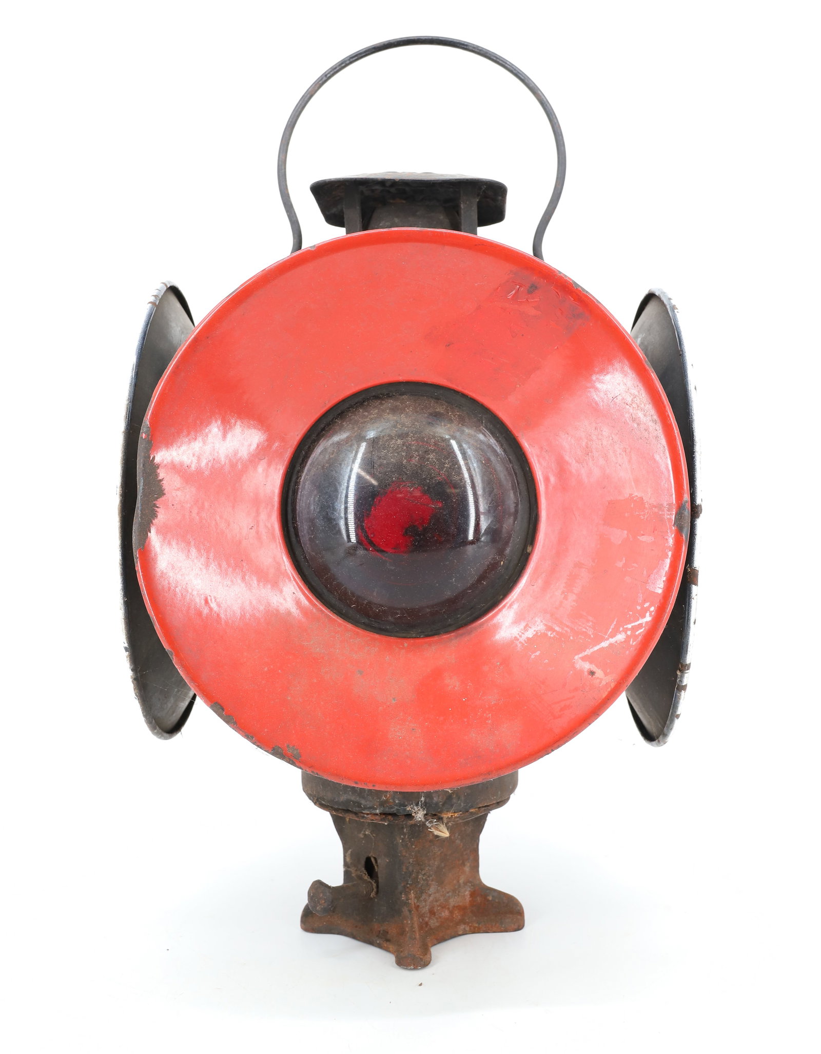RAILROAD FOUR-WAY SWITCH SIGNAL LANTERN (1 of 6)
