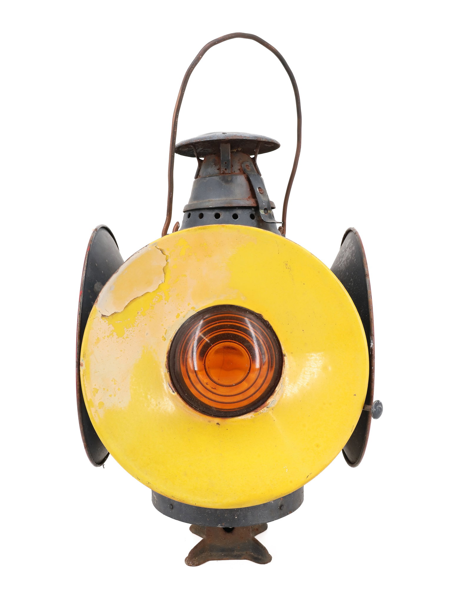 RAILROAD FOUR-WAY SWITCH SIGNAL LANTERN (1 of 5)