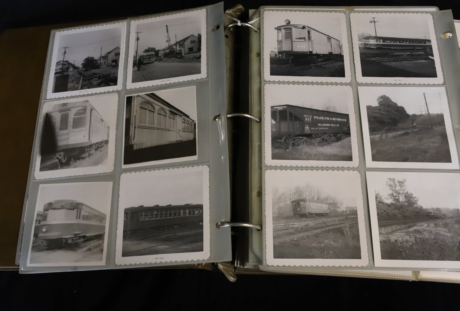(300+) TROLLEY PHOTOGRAPHS: BLACK / WHITE. 3 1/2" X 5". 3 1/2" X 3 1/2". PLEASE READ CAREFULLY - ITEMS MUST BE PAID FOR THROUGH LIVE AUCTIONEERS OR WITH CASH OR CHECK IN PERSON - Terms for Purchasing and Shipping of Auction