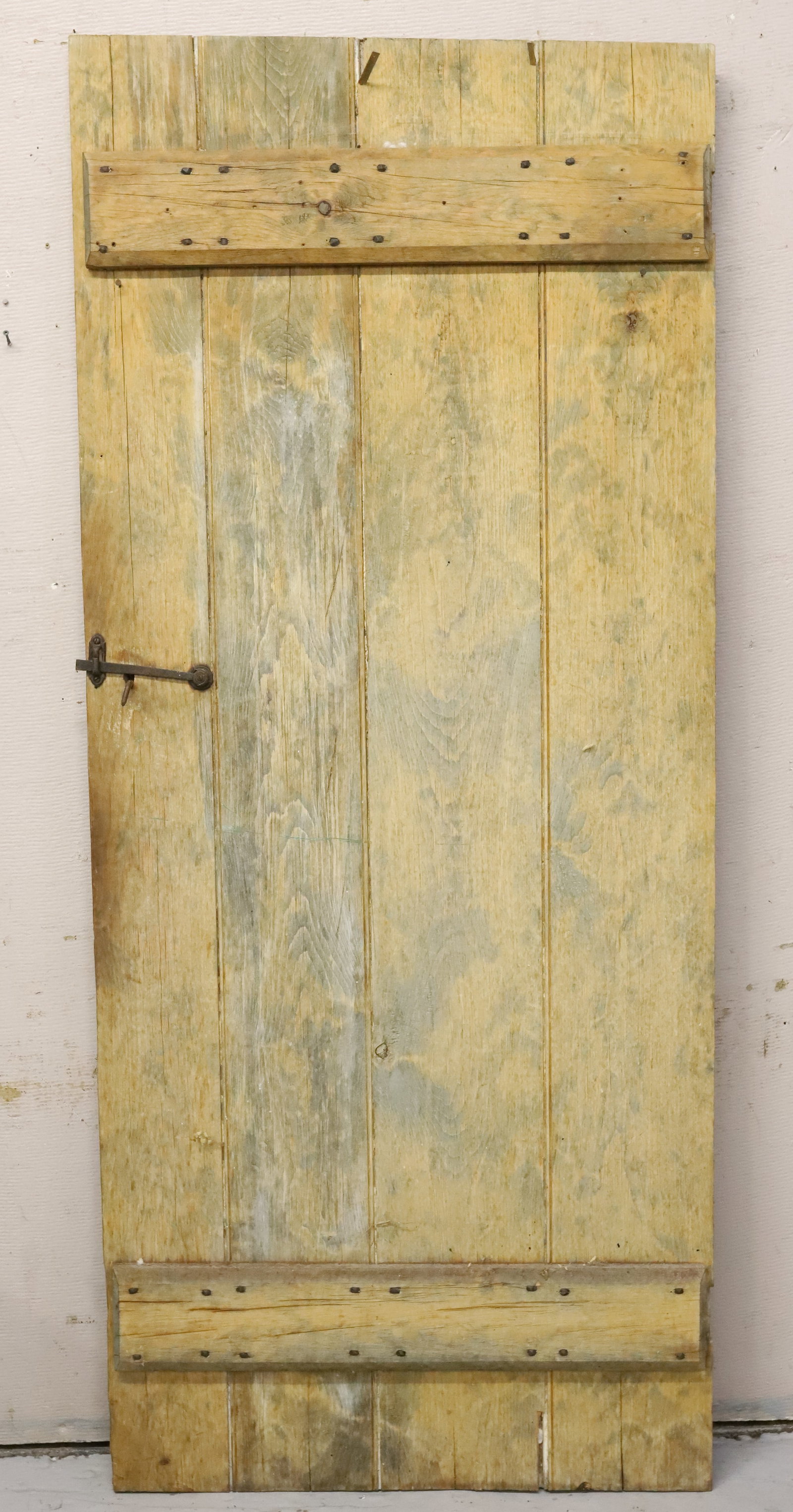 19TH C. PAINTED DOOR - 3
