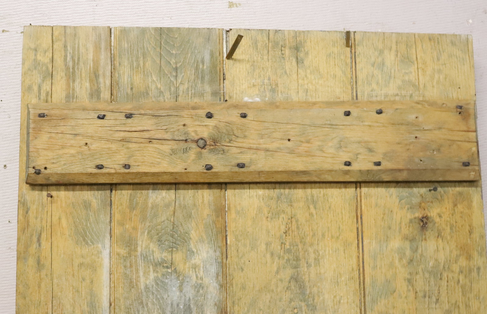 19TH C. PAINTED DOOR - 5