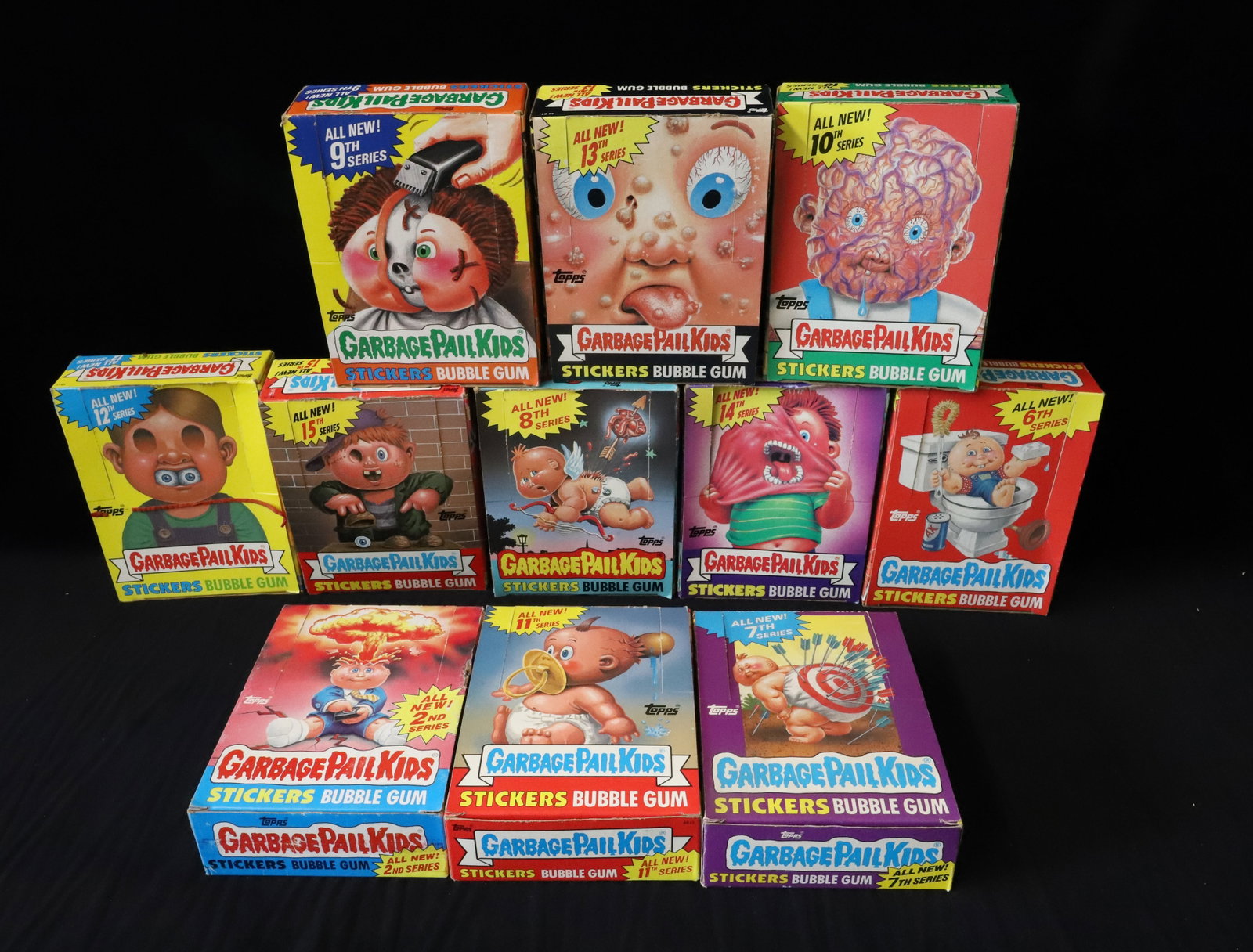GARBAGE PAIL KIDS COMPLETE SET AND BOXES (1 of 20)