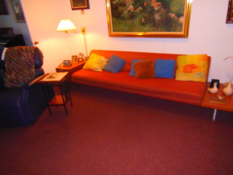 Pr. George Nelson Sofa's: Pr. Of George Nelson Sofa's by Herman Miller - Sectional's with built in end tables