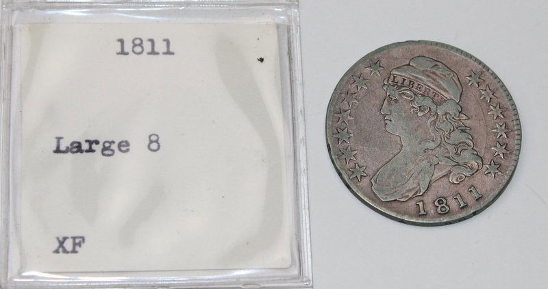 1811 CAPPED BUST HALF: 1811 CAPPED BUST HALF