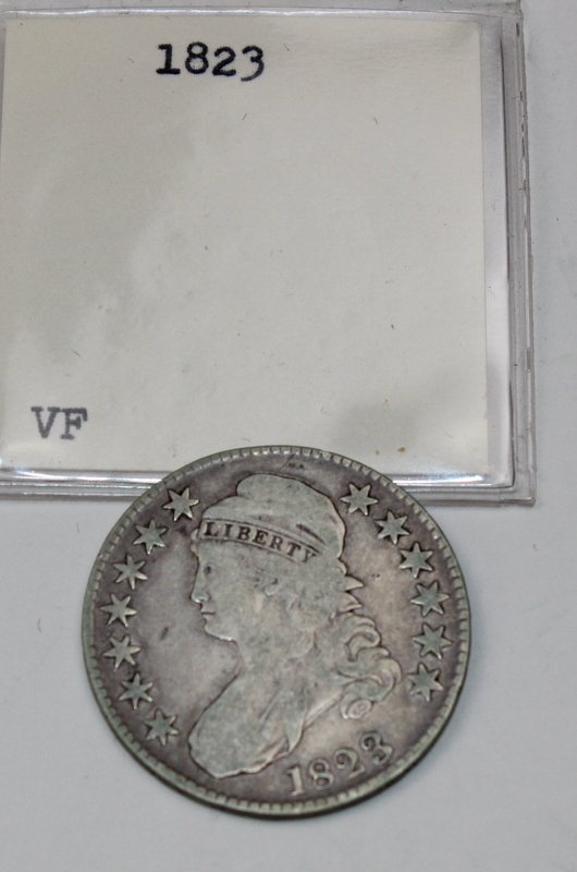 1823 CAPPED BUST HALF: 1823 CAPPED BUST HALF