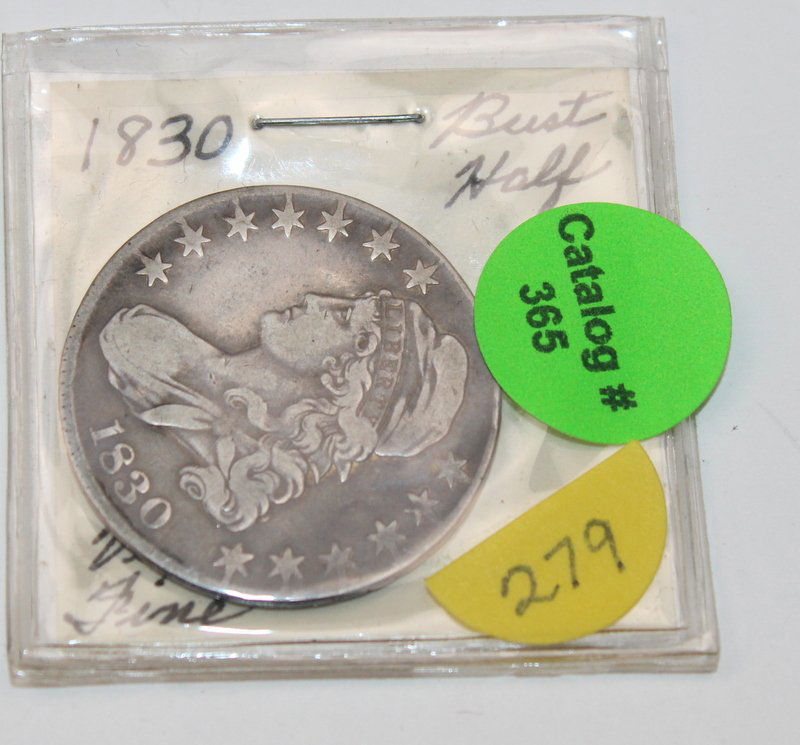 1830 CAPPED HALF: 1830 CAPPED HALF