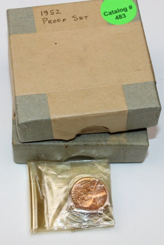 (2) 1952 PROOF SETS: (2) 1952 PROOF SETS