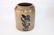 BLUE DECORATED STONEWARE CROCK