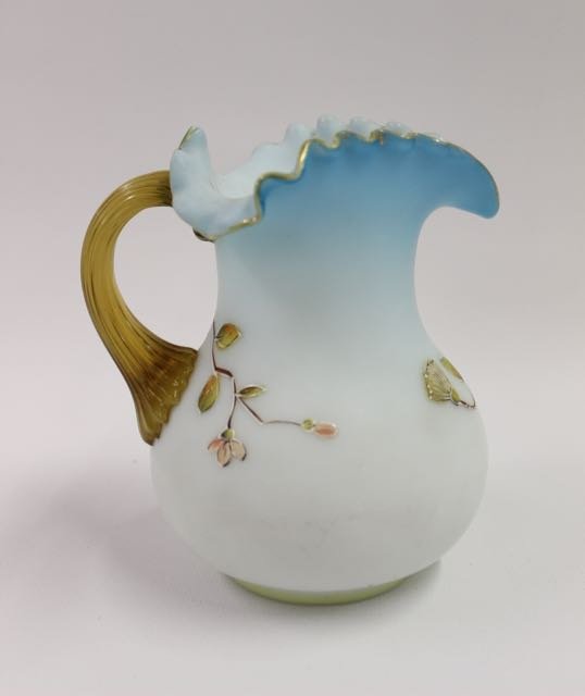 ART GLASS MT. WASHINGTON PITCHER (1 of 4)