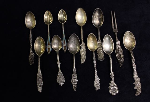 STERLING SILVER SPOON LOT (1 of 1)
