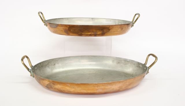 PR. OVAL COPPER PANS (1 of 4)