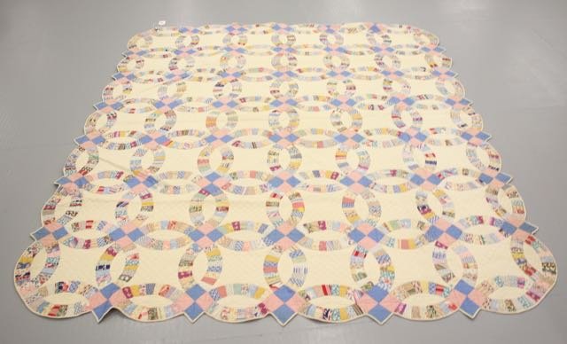 HAND STITCHED QUILT (1 of 2)