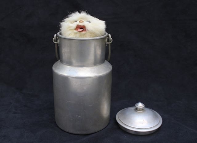 UNIS TOY CAT IN MILK CAN (1 of 6)