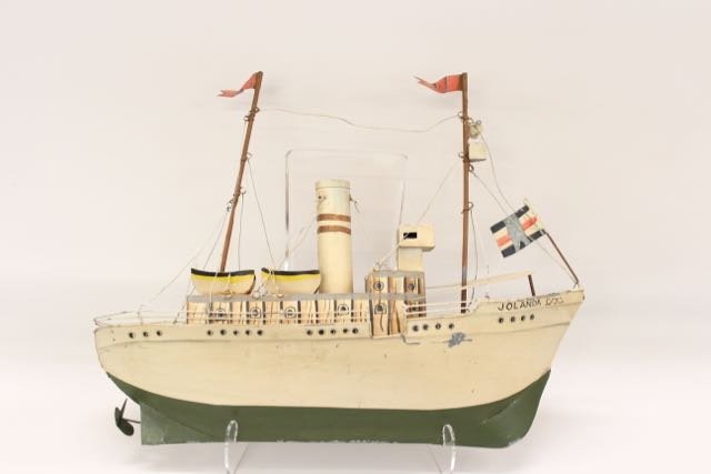 FOLK ART TIN SHIP (1 of 6)