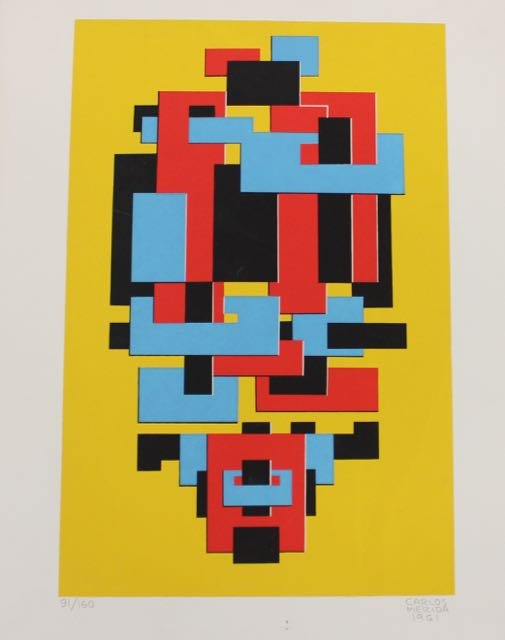 CARLOS MERIDA SERIGRAPH (1 of 4)