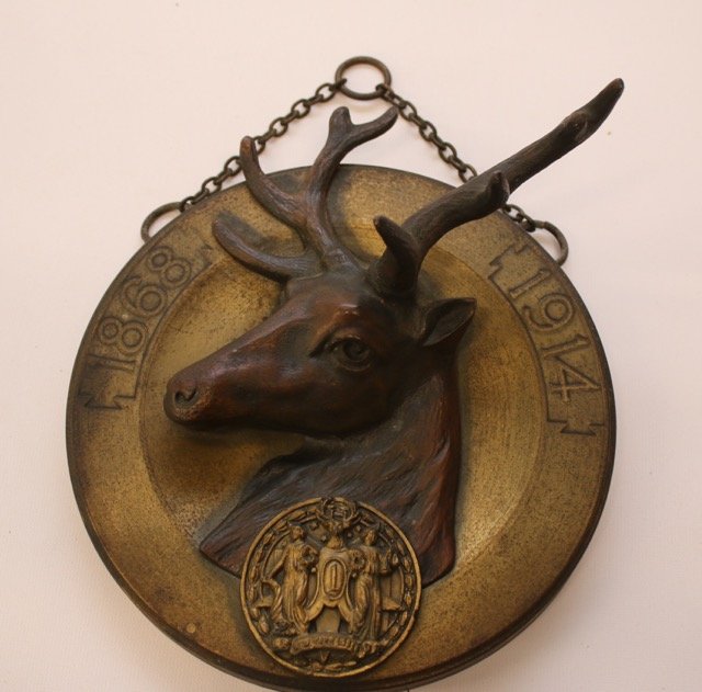 VINTAGE METAL PLAQUE (1 of 3)