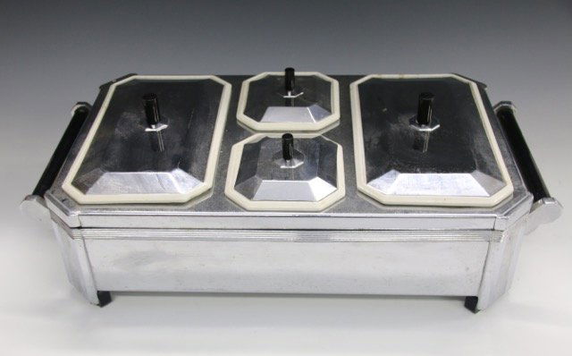 VINTAGE CHROME CHASE WARMING TRAY (1 of 2)