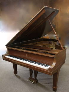 STEINWAY PIANO: STEINWAY AND SONS - NEW YORK 396020 - BABY GRAND PIANO - MODEL B 1965