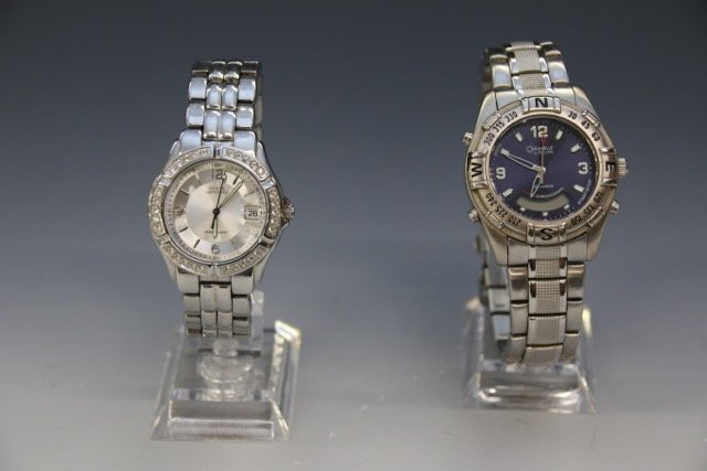 PR. MEN'S WRIST WATCHES: CARAVELLE BY: BULOVA AND GUESS WATER PRO