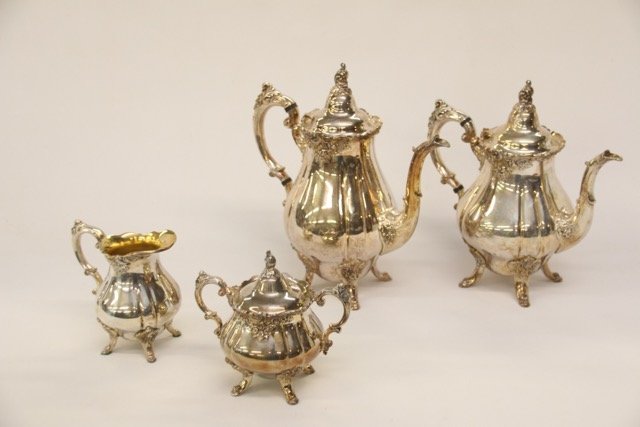 WALLACE "BAROQUE" TEA SERVICE (1 of 3)