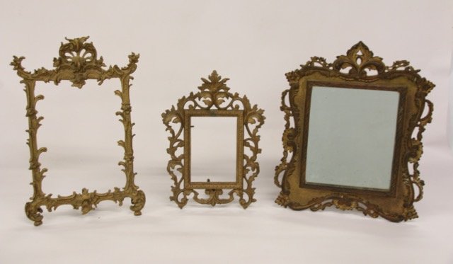 3 ORNATE CAST IRON FRAMES (1 of 1)