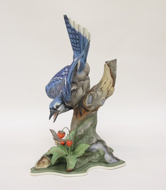 BOEHM SCULPTURE OF BLUE JAY (1 of 3)
