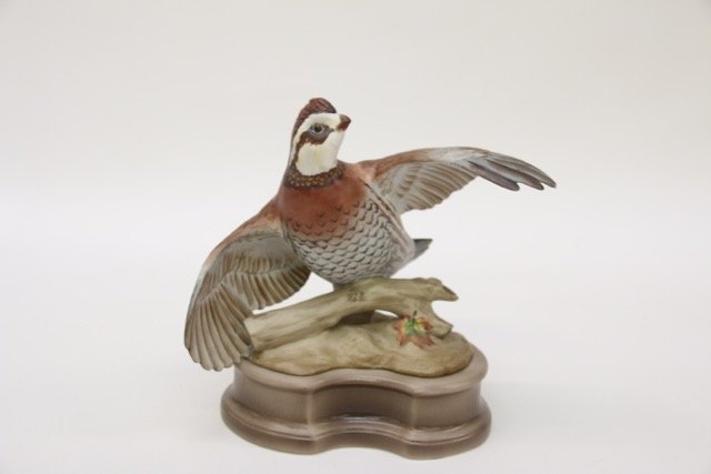 BOEHM SCULPTURE OF BOB WHITE QUAIL (1 of 4)