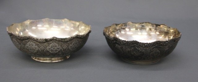 VARTAN PERSIAN SILVER BOWLS (1 of 5)