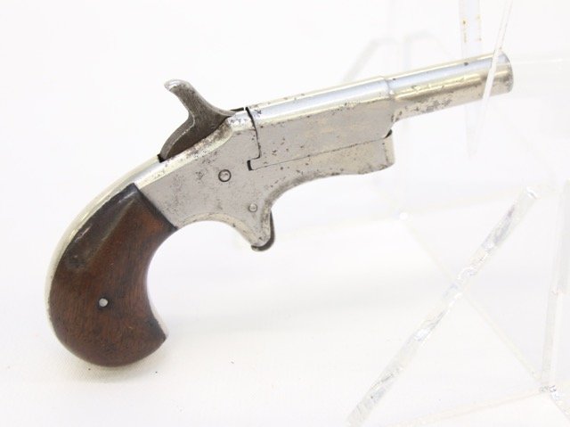US ECLIPSE DERRINGER: .22 CAL SINGLE SHOT PISTOL - SER# 368 Dimensions: