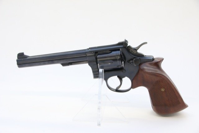 SMITH AND WESSON REVOLVER: .38 SPECIAL - SER# 25595 Dimensions: