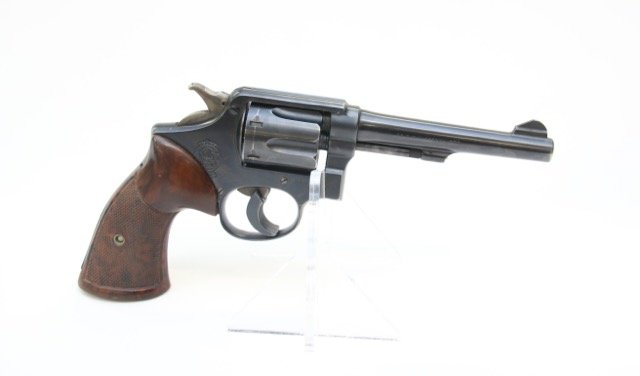 SMITH AND WESSON MODEL K38: .38 S&W SPECIAL CAL - SER# 85733 Dimensions: