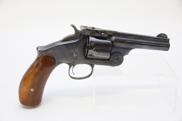SMITH AND WESSON NO.3: ANTIQUE RUSSIAN MODEL - .44CAL - SER#3877 Dimensions: