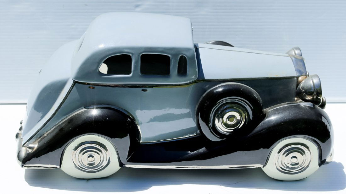 GLENN APPLEMAN ROLLS-ROYCE COOKIE JAR (1 of 3)