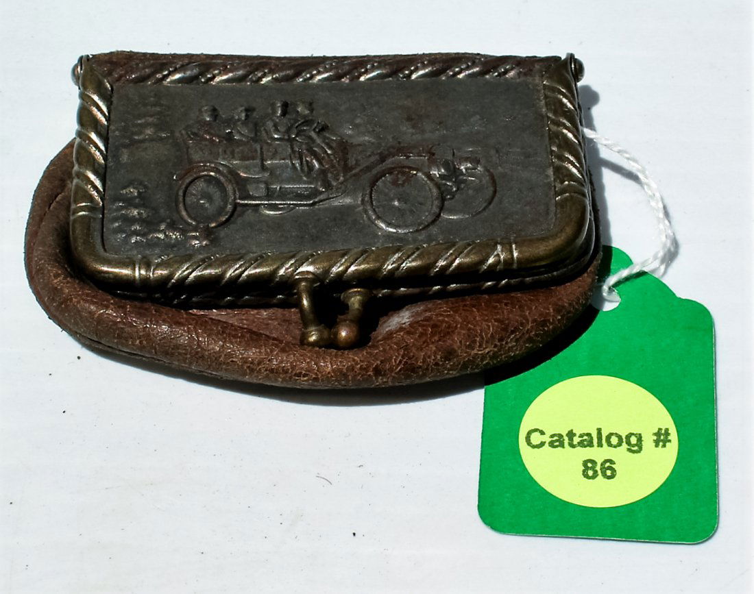 ANTIQUE CAR CHANGE PURSE (1 of 3)