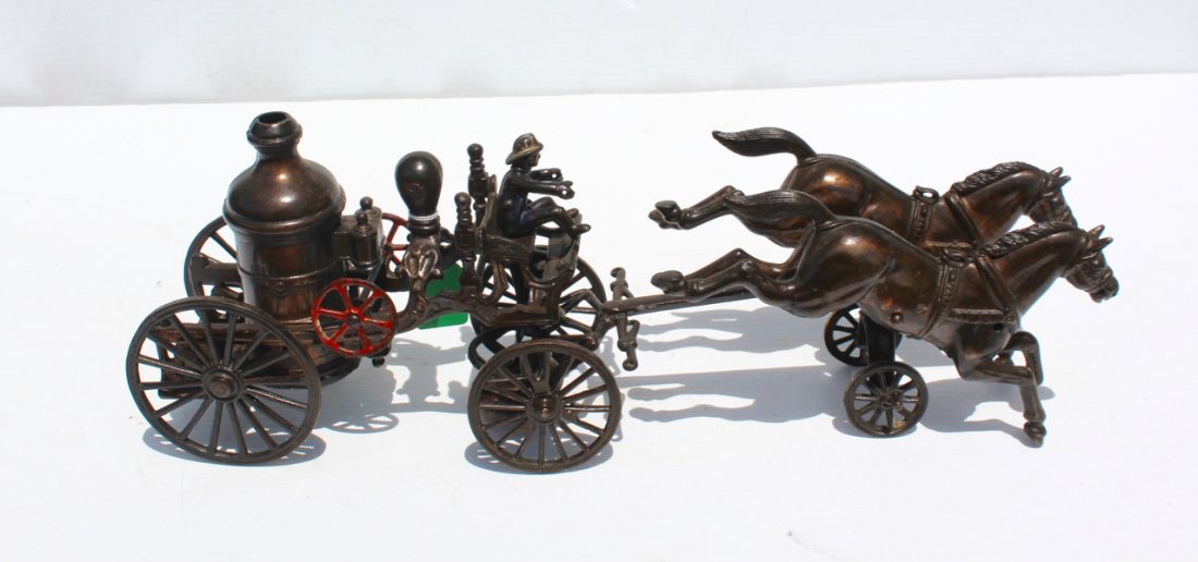 CAST IRON FIRE WAGON (1 of 8)
