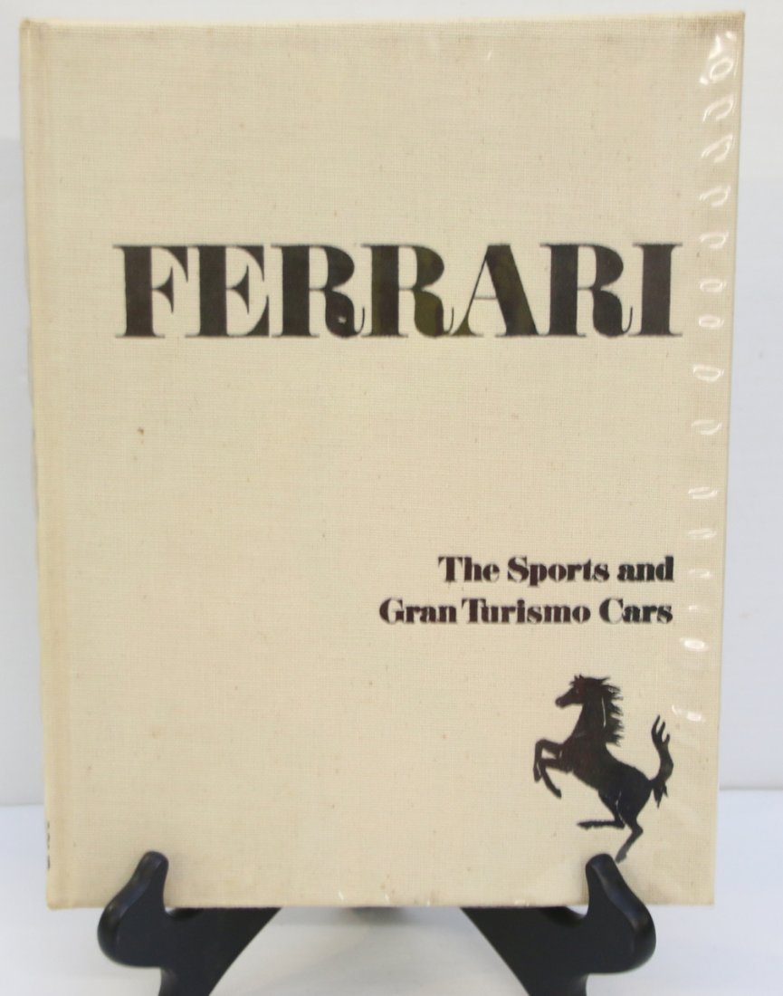FERRARI "THE SPORTS & GRAN TURISMO CARS": BY WARREN W. FITZGERALD AND RICHARD F. MERRITT - BOND PUBLISHING CO. - COPYRIGHT 1968