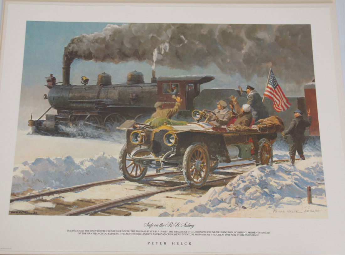 PETER HELCK SAFE ON THE R.R. SIDING (1 of 5)