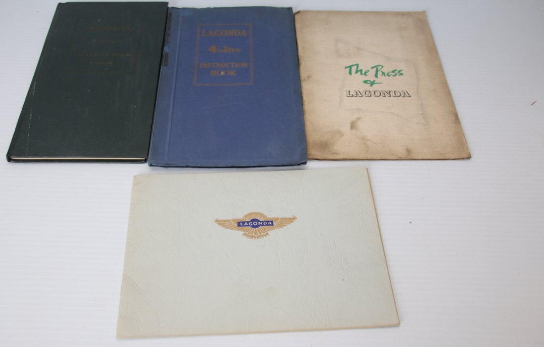 LAGONDA BOOK LOT (1 of 10)