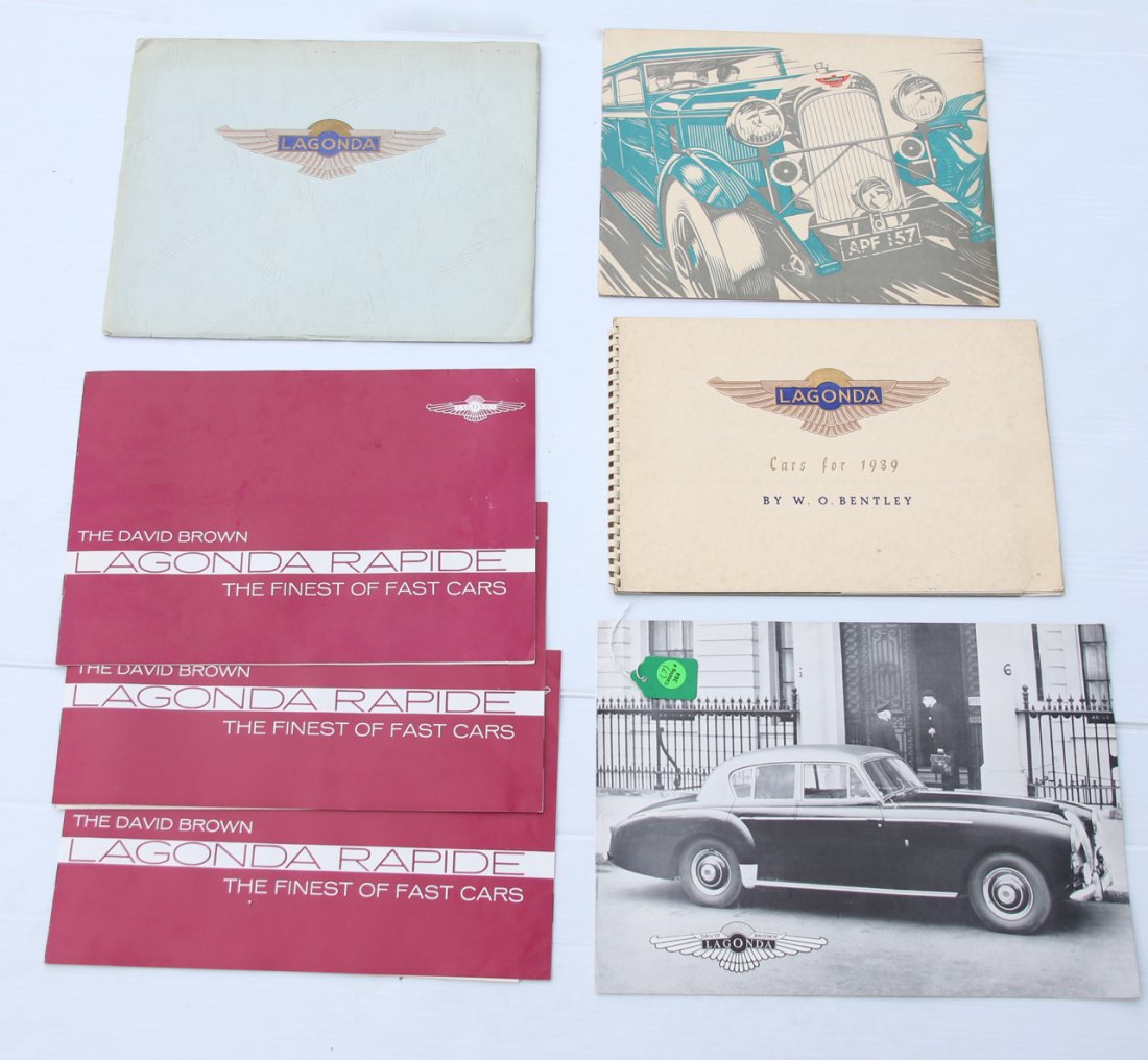LAGONDA BOOK LOT (1 of 10)