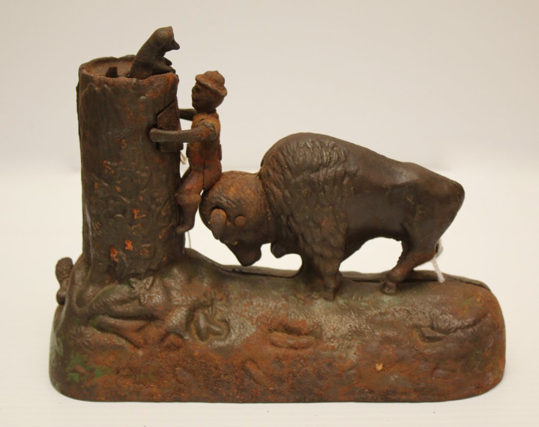 CAST IRON MECHANICAL BANK (1 of 3)