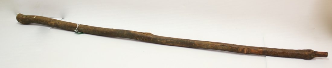 19TH CENTURY CARVED WALKING STICK (1 of 5)