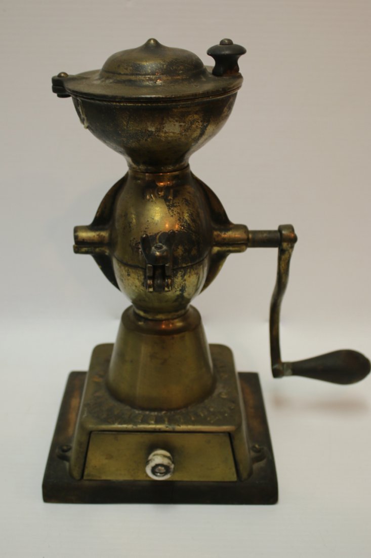 BRASS ENTERPRISE COFFEE GRINDER Sep 18, 2016 Hartzell's Auction