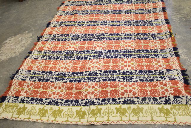 19TH CENTURY TWO PIECE COVERLETS (1 of 3)