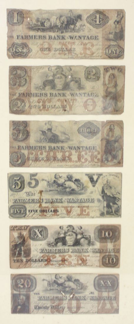 FRAMED BANK NOTES (1 of 4)