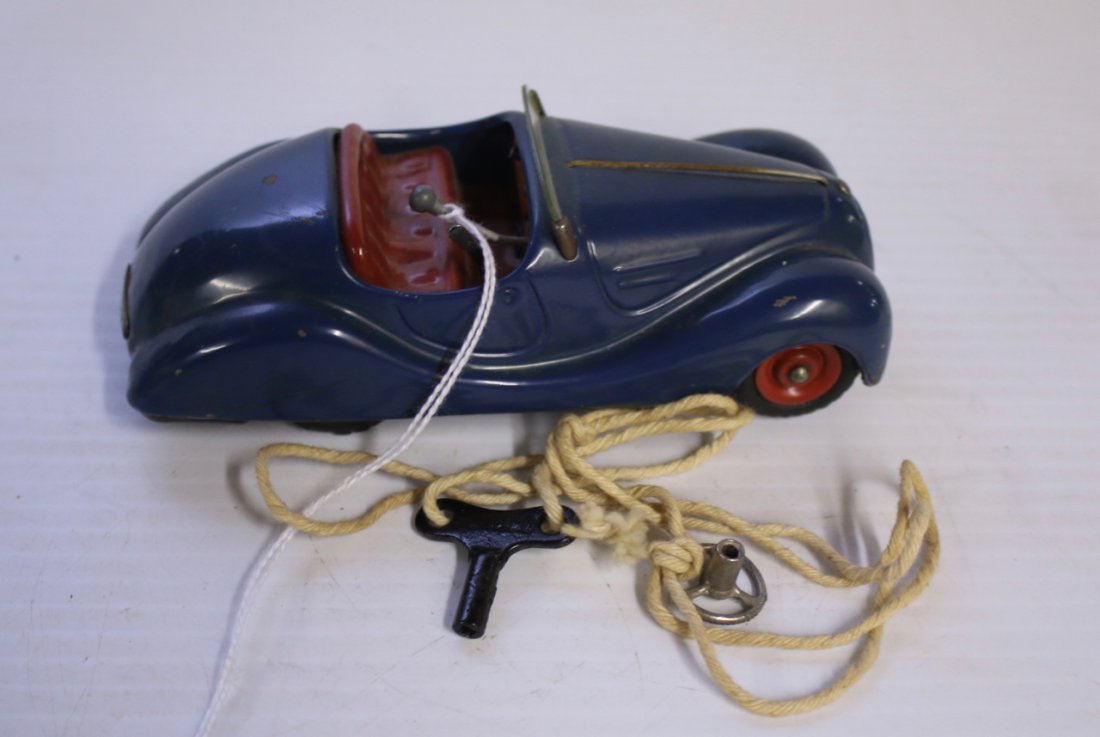 SCHUCO FRICTION TOY: SCHUCO EXAMICO 4001 - MADE IN GERMANY - WITH ORIGINAL BOX - KEY WIND 5 1/2"
