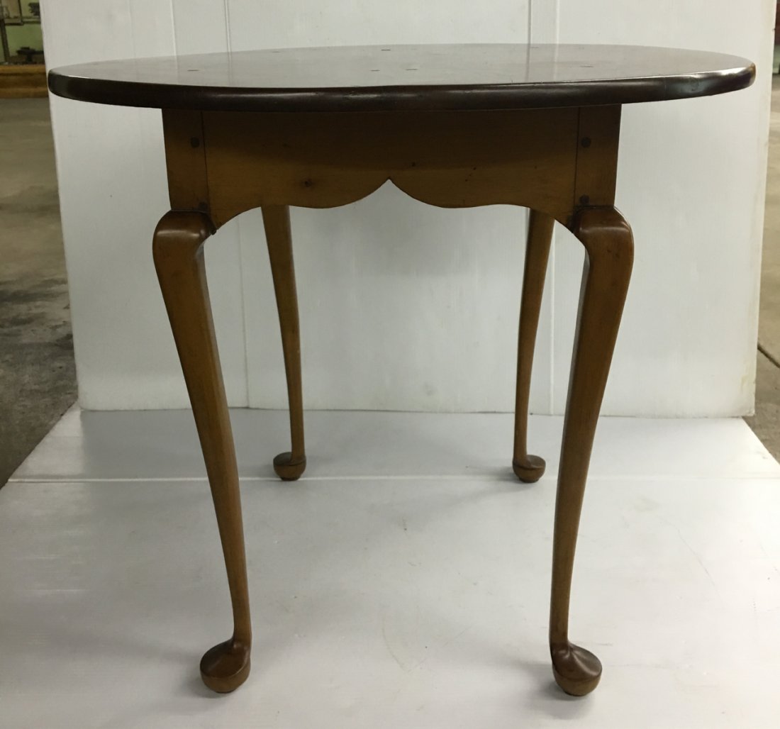 18TH QUEEN ANNE CHERRY TABLE (1 of 4)